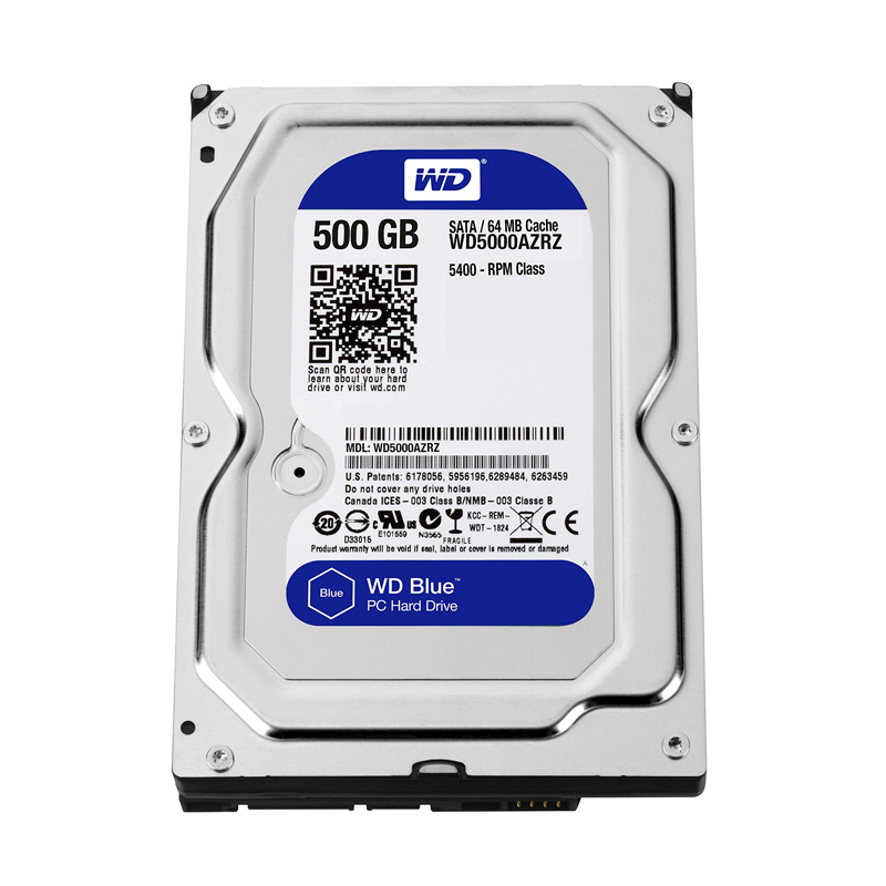 Disque dur de bureau WD 500 Go - Bleu