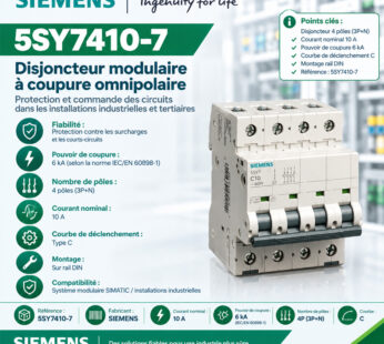 Disjoncteur SIEMENS 5SY7410-7