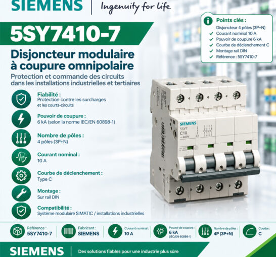 Disjoncteur SIEMENS 5SY7410-7