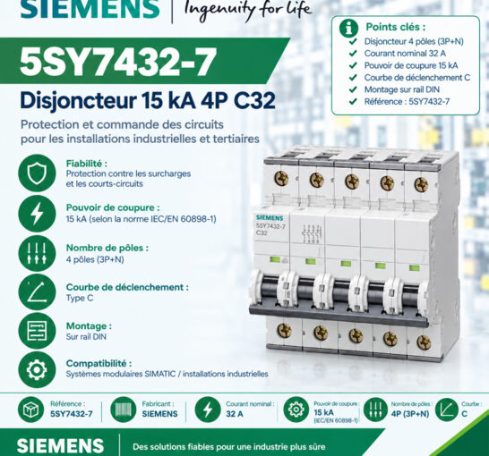 DISJONCTEUR SIEMENS 5SY7432-7