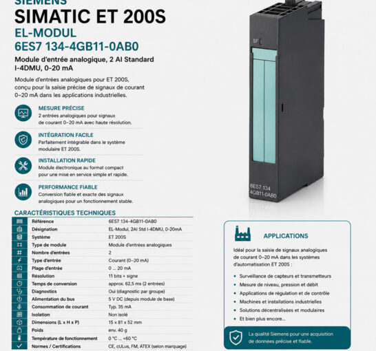 SIEMENS SIMATIC 6ES7134-4GB11-0AB0