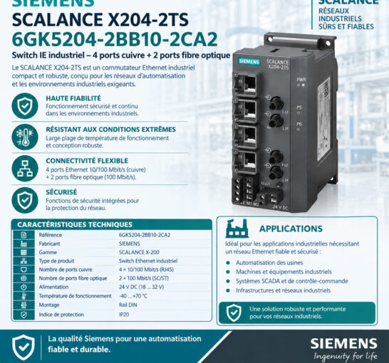 SCALANCE X204-2TS 6GK5204-2BB10-2CA2
