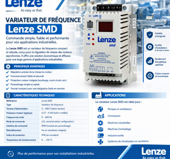 Variateur de fréquence Lenze SMD